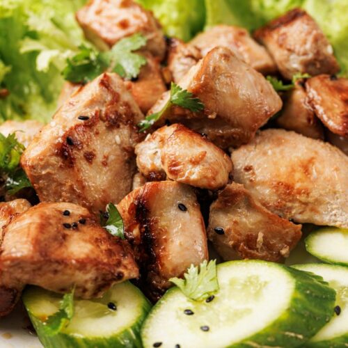 Lemongrass Chicken with veggies.